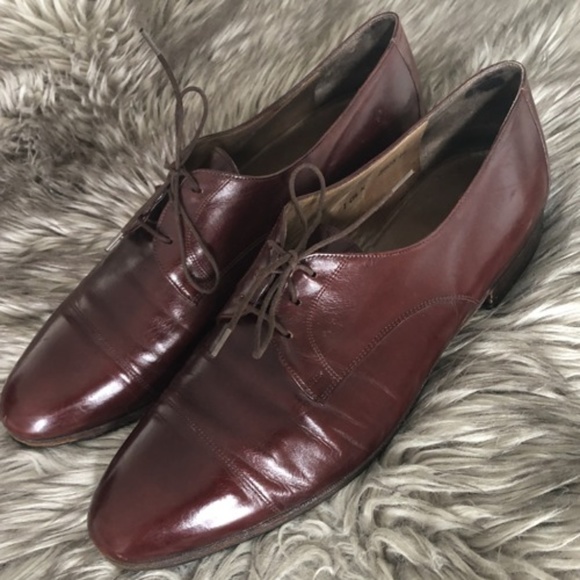 Bally Lace Ups Loafers Burgundy - Picture 1 of 6